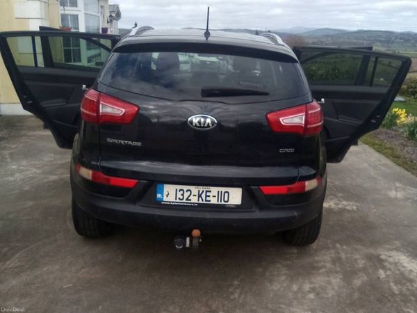 Kia Sportage SUV, Diesel, 2013, Black