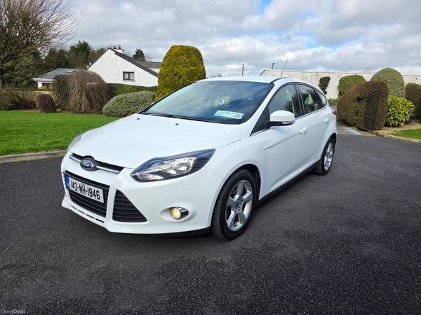 Ford Focus Hatchback, Diesel, 2014, White