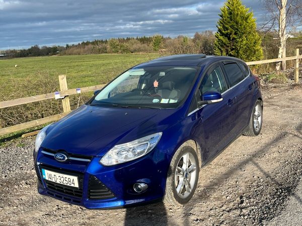 Ford Focus Hatchback, Diesel, 2014, Blue