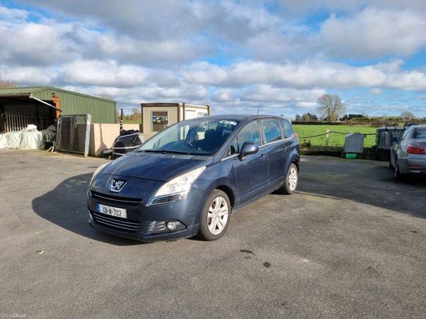 Peugeot 5008 MPV, Diesel, 2013, Blue