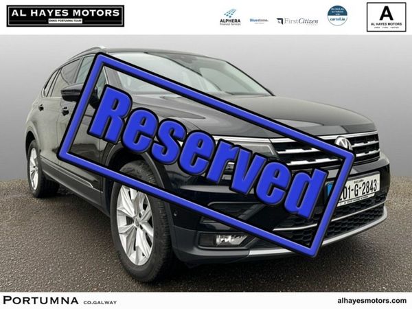 Volkswagen Tiguan Allspace SUV, Diesel, 2020, Black