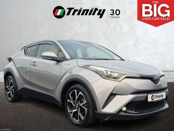 Toyota C-HR SUV, Petrol Hybrid, 2018, Silver