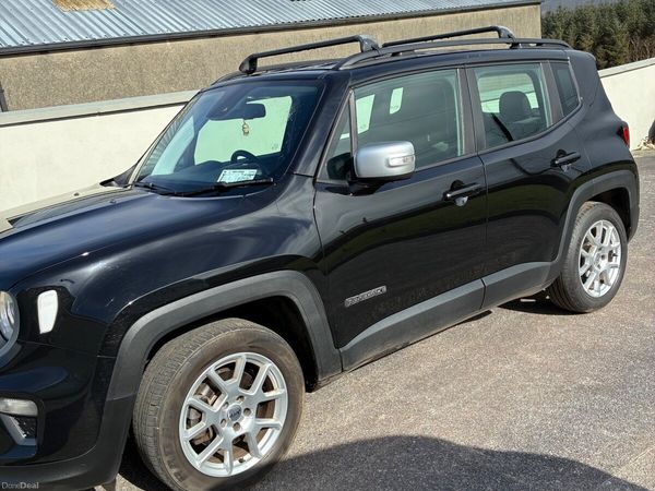 Jeep Renegade SUV, Petrol Hybrid, 2022, Black