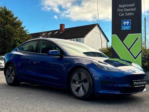 Tesla Model 3 Saloon, Electric, 2022, Blue