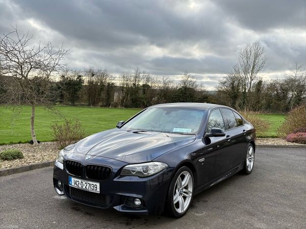 BMW 5-Series Saloon, Diesel, 2014, Blue