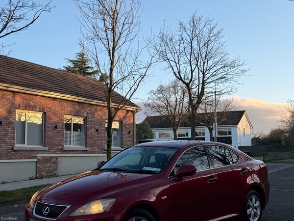 Lexus IS Saloon, Petrol, 2008, Red