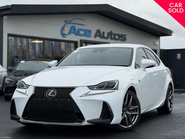 Lexus IS Saloon, Petrol, 2017, White