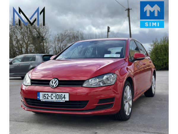 Volkswagen Golf Hatchback, Petrol, 2015, Red