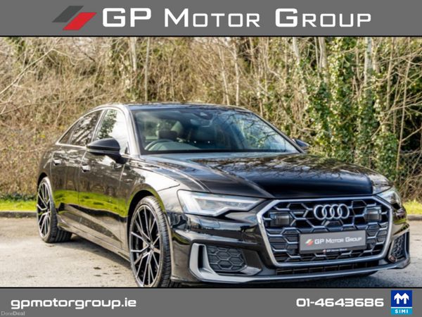 Audi A6 Saloon, Petrol Plug-in Hybrid, 2024, Black