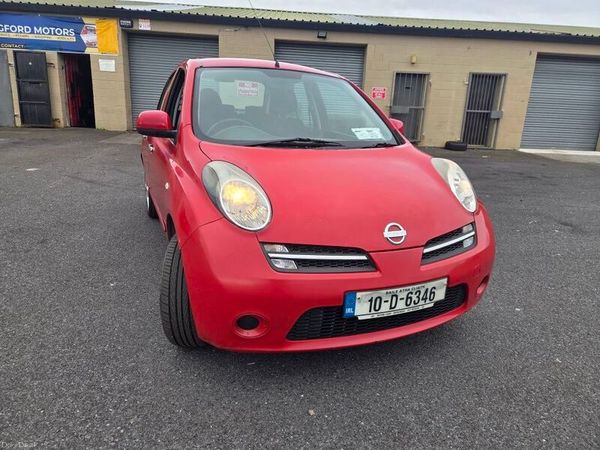Nissan Micra Hatchback, Petrol, 2010, Red