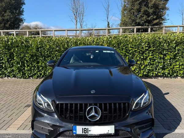 Mercedes-Benz E-Class Coupe, Diesel, 2018, Black