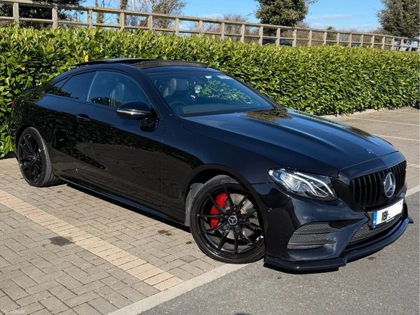 Mercedes-Benz E-Class Coupe, Diesel, 2018, Black