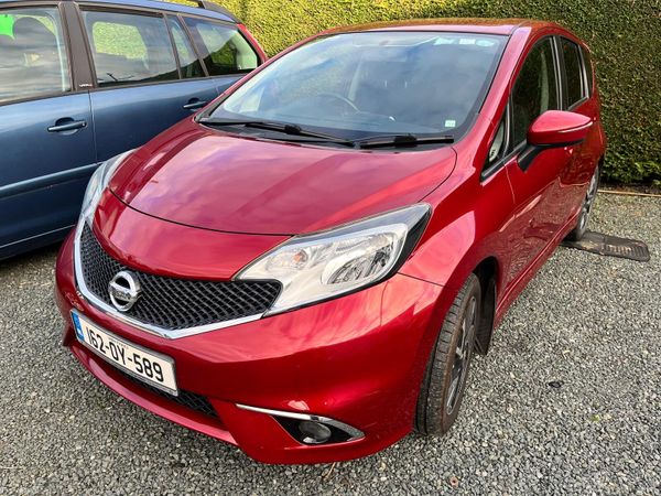 Nissan Note MPV, Petrol, 2016, Red