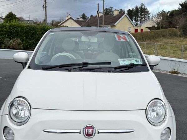 Fiat 500 Hatchback, Petrol, 2013, White