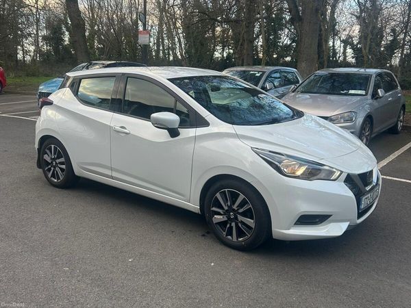 Nissan Micra Hatchback, Petrol, 2017, White