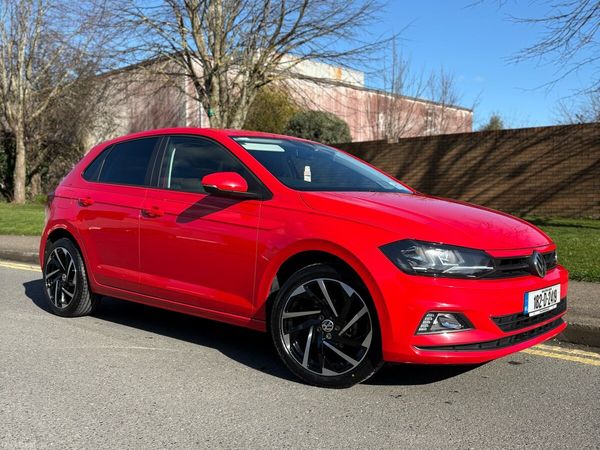 Volkswagen Polo Hatchback, Petrol, 2018, Red