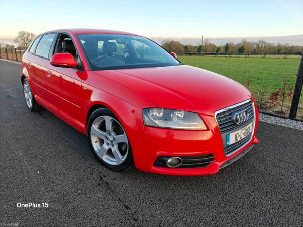 Audi A3 Hatchback, Diesel, 2010, Red