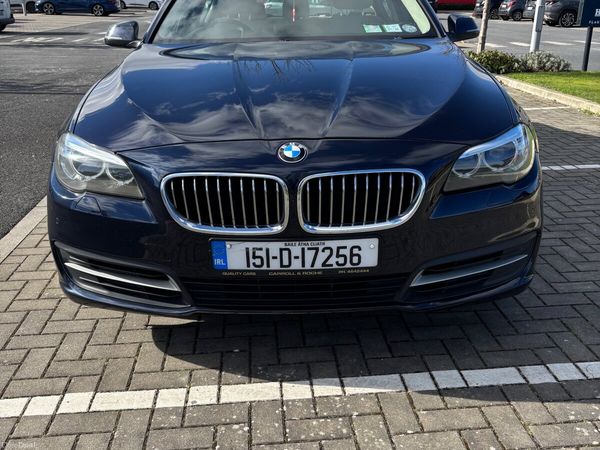 BMW 5-Series Saloon, Diesel, 2015, Blue
