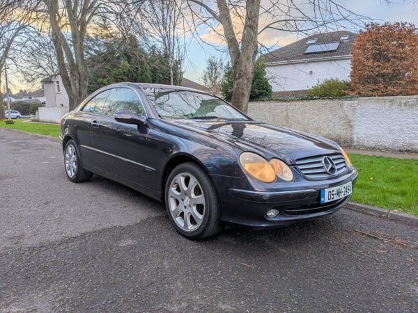 Mercedes-Benz CLK Coupe, Petrol, 2005, Blue