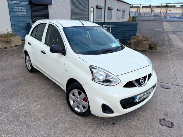 Nissan Micra Hatchback, Petrol, 2016, White