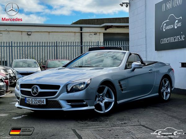 Mercedes-Benz SL-Class Convertible, Petrol, 2014, Silver