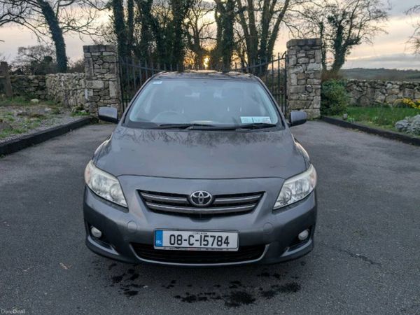 Toyota Corolla Saloon, Petrol, 2008, Grey