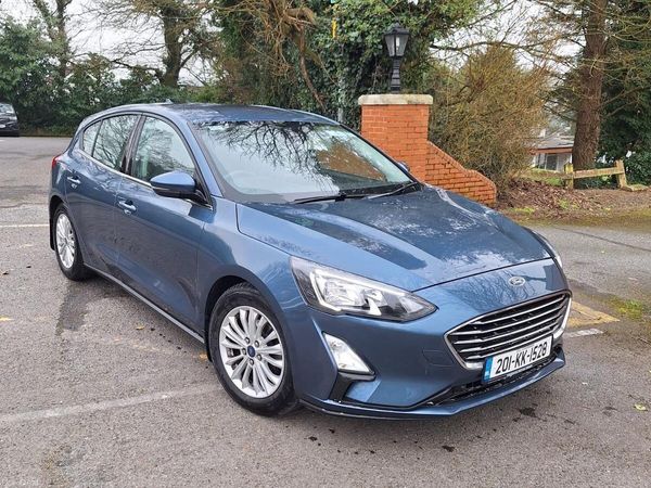 Ford Focus Hatchback, Diesel, 2020, Blue