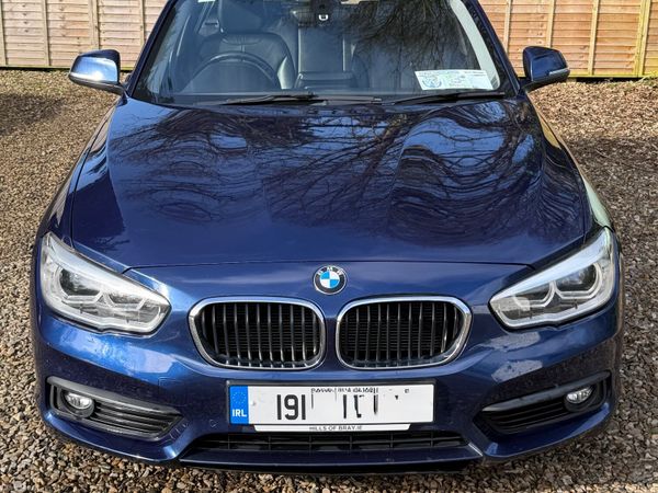 BMW 1-Series Estate/Jeep, Diesel, 2019, Blue