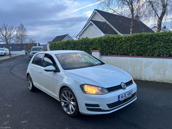 Volkswagen Golf Hatchback, Diesel, 2014, White