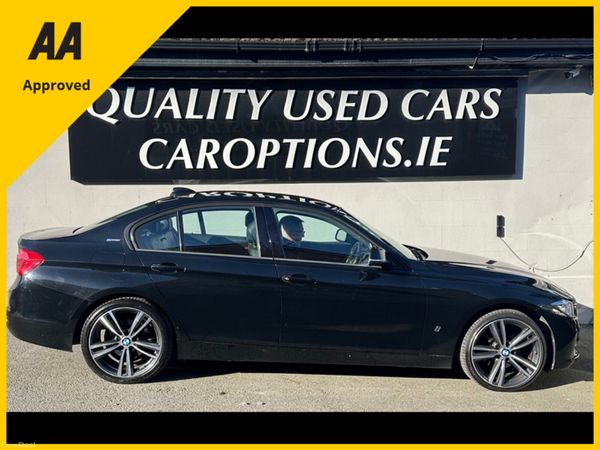 BMW 3-Series Saloon, Petrol Plug-in Hybrid, 2017, Black