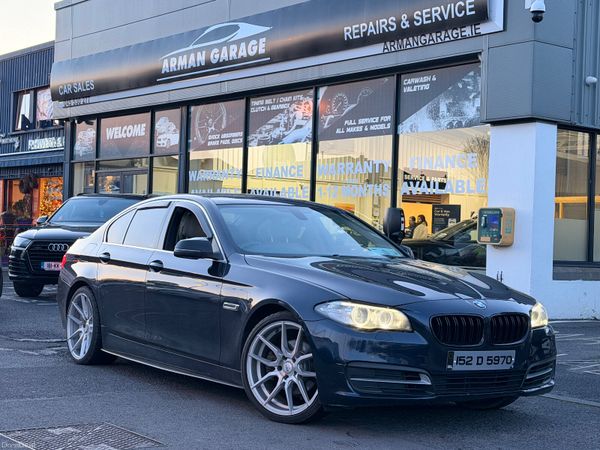 BMW 5-Series Saloon, Diesel, 2015, Blue