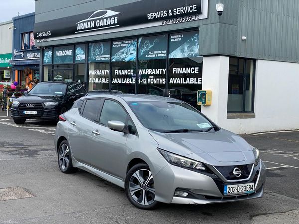 Nissan Leaf Hatchback, Electric, 2020, Silver