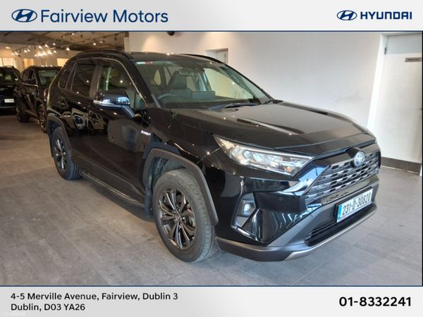 Toyota RAV4 SUV, Petrol Hybrid, 2023, Black
