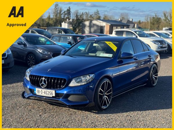 Mercedes-Benz C-Class Saloon, Diesel, 2018, Blue