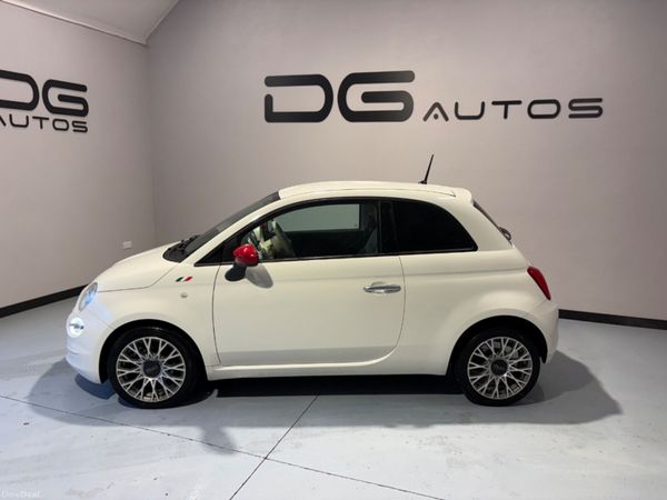 Fiat 500 Hatchback, Petrol, 2018, White