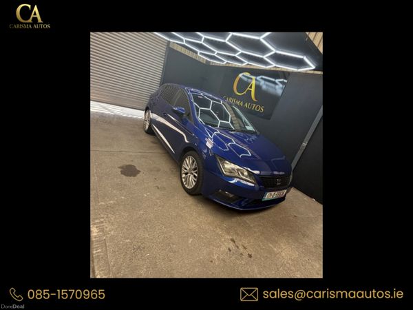 SEAT Leon Hatchback, Petrol, 2017, Blue