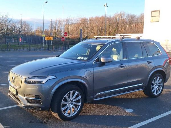 Volvo XC90 SUV, Petrol Hybrid, 2018, Grey