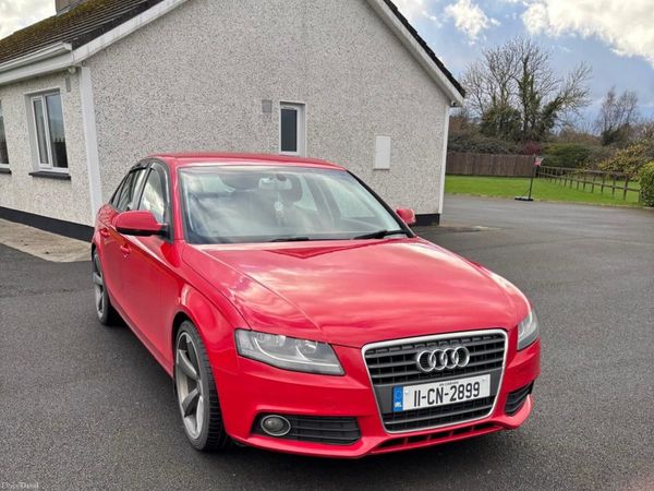 Audi A4 Saloon, Diesel, 2011, Red