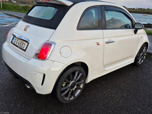 Fiat 500 Convertible, Petrol, 2012, White