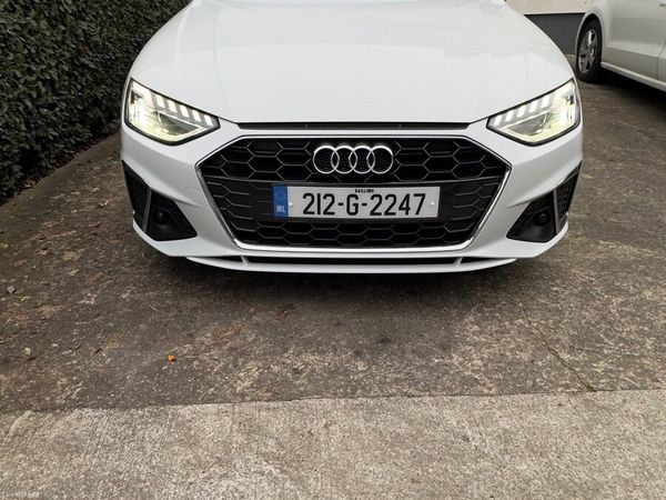 Audi A4 Saloon, Diesel, 2021, White