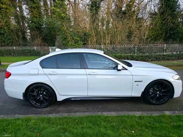 BMW 5-Series Saloon, Diesel, 2016, White