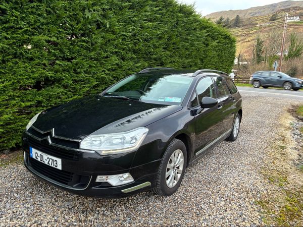 Citroen C5 Estate, Diesel, 2012, Black