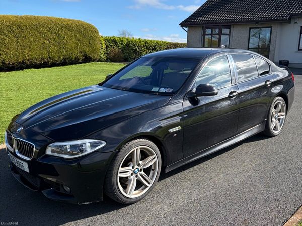 BMW 5-Series Saloon, Diesel, 2013, Black