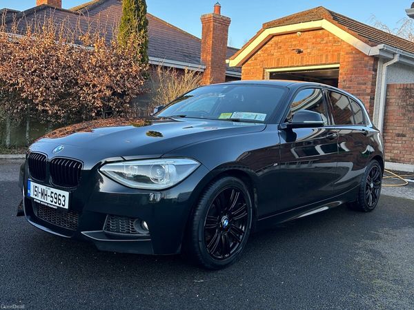 BMW 1-Series Hatchback, Petrol, 2015, Black