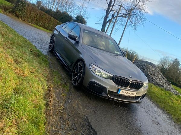 BMW 5-Series Saloon, Diesel, 2020, Blue