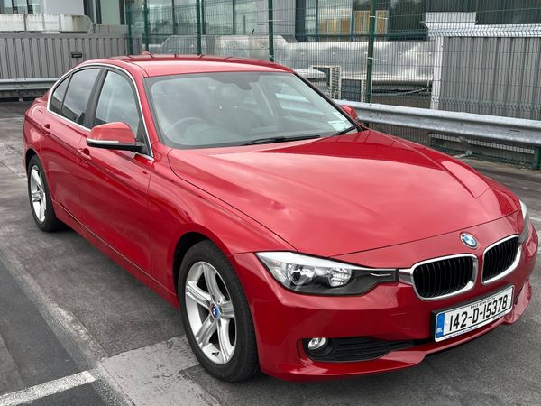 BMW 3-Series Saloon, Diesel, 2014, Red