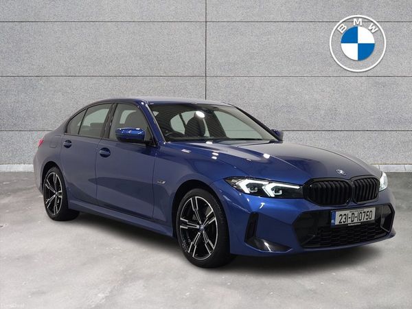 BMW 3-Series Saloon, Petrol Plug-in Hybrid, 2023, Blue