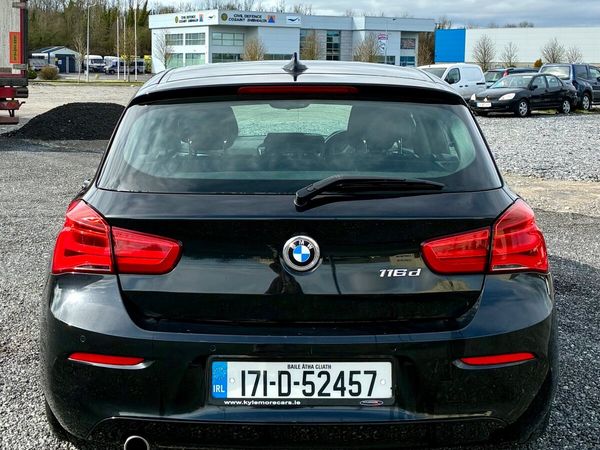 BMW 1-Series Hatchback, Diesel, 2017, Black
