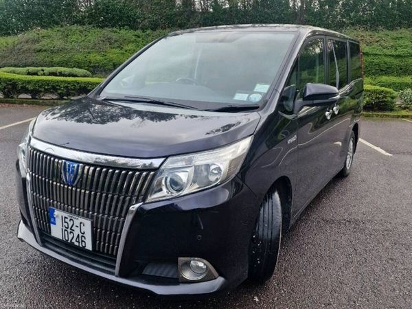 Toyota Voxy MPV, Petrol Hybrid, 2016, Silver