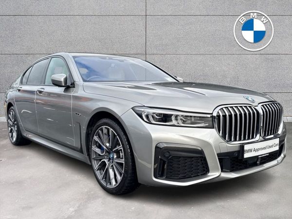 BMW 7-Series Saloon, Petrol Plug-in Hybrid, 2022, Grey